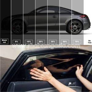 برچسب دودی آمریکایی75سانتی30متری05%تیره کد:BK-05